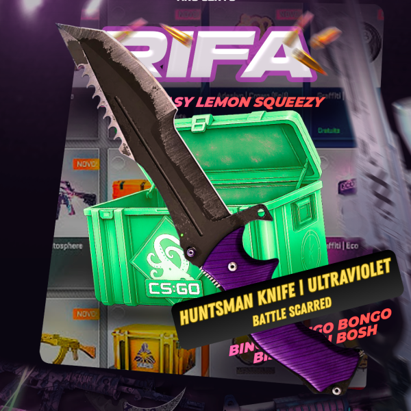 09/10 • ★ Huntsman Knife | Ultraviolet